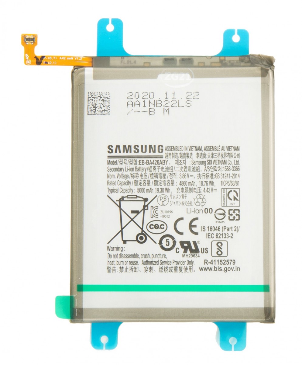 Levně EB-BA426ABY Samsung Baterie Li-lon 5000mAh (Service Pack)
