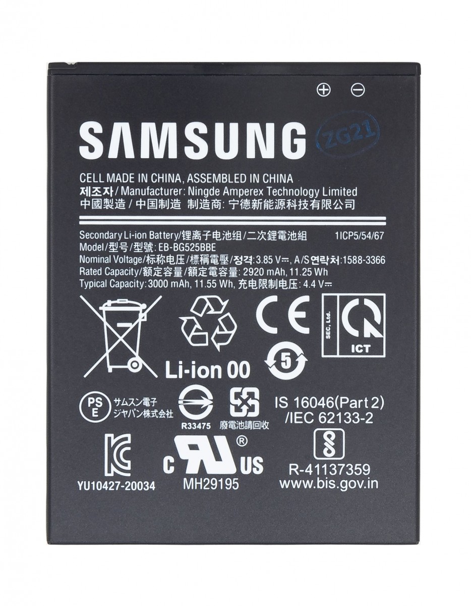 Levně EB-BG525BBE Samsung Baterie Li-Ion 3000mAh (Service Pack)