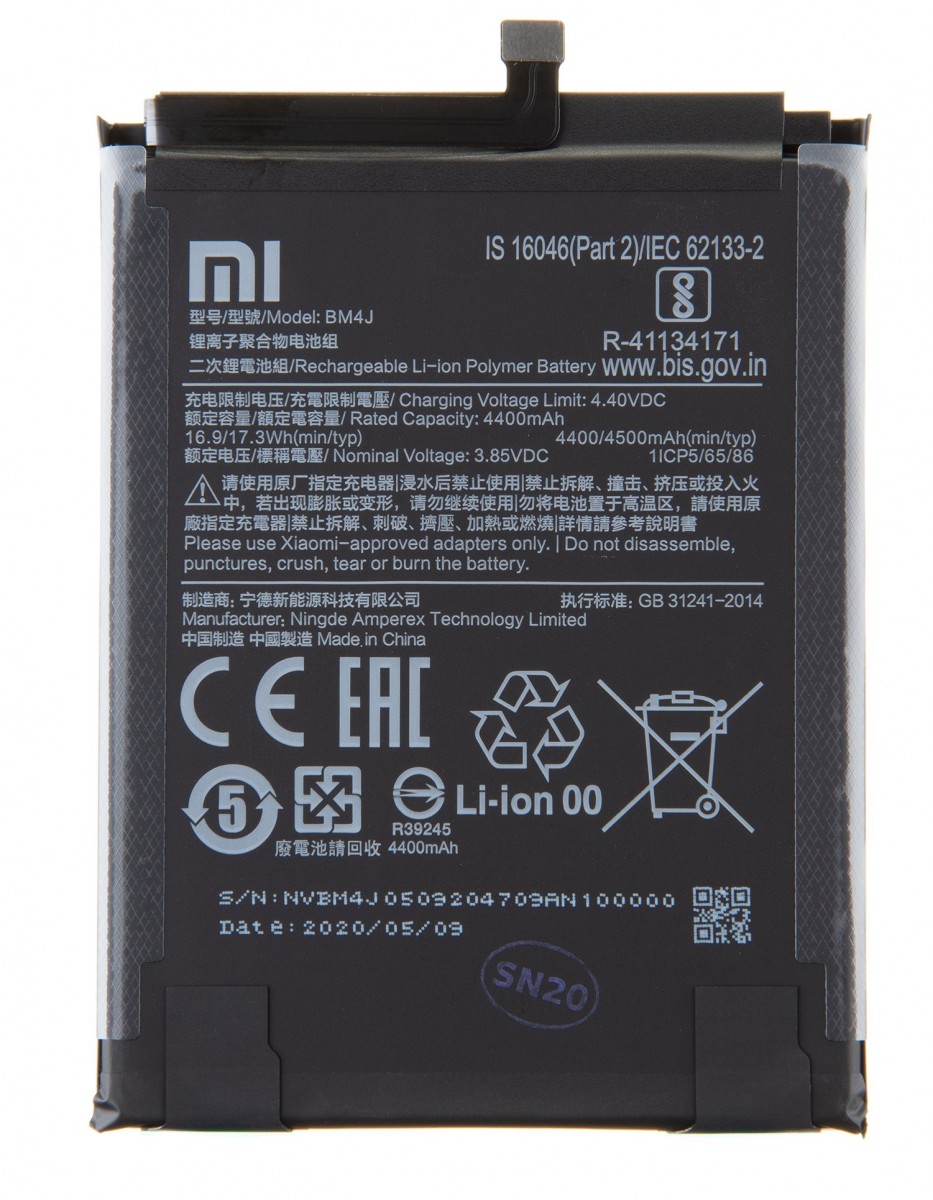 Levně BM4J Xiaomi Original Baterie 4500mAh (Service Pack)
