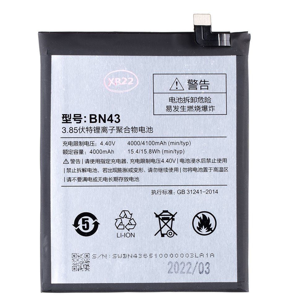 Levně BN43 Xiaomi Baterie 4000mAh (OEM)