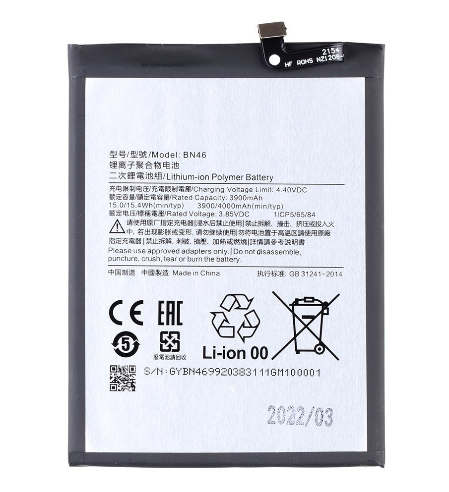 Levně BN46 Xiaomi Baterie 4000mAh (OEM)