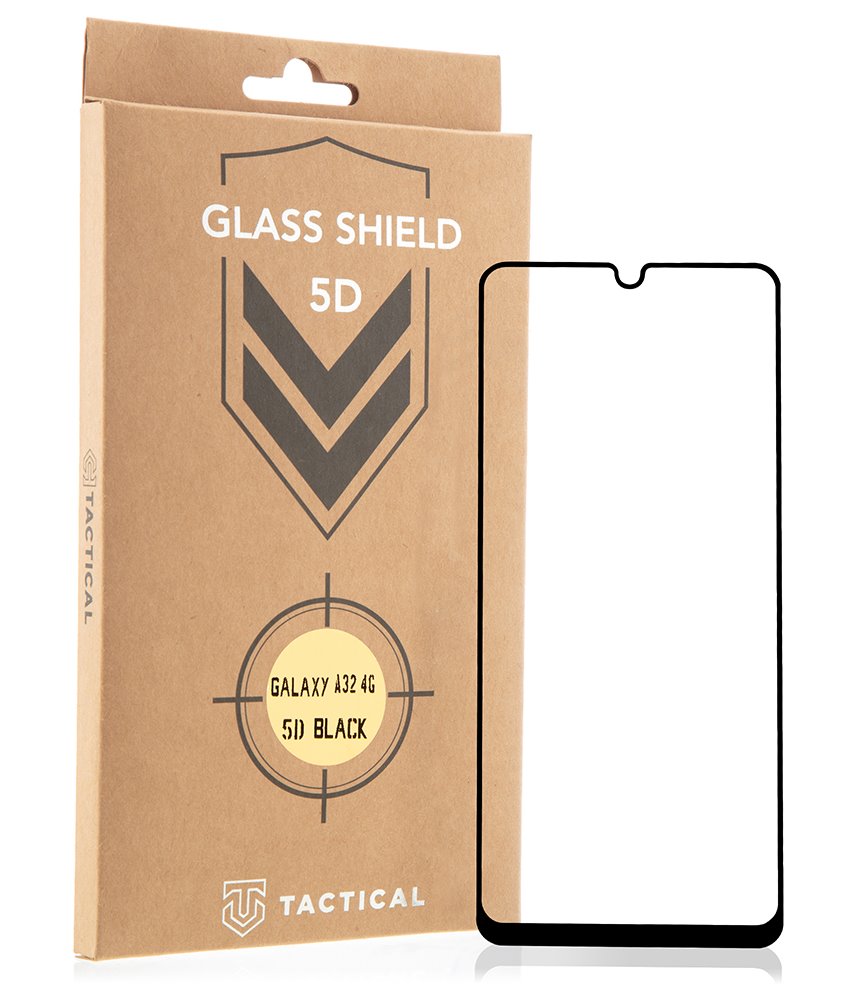 Levně Tactical Glass Shield 5D sklo pro Samsung Galaxy A32 4G Black