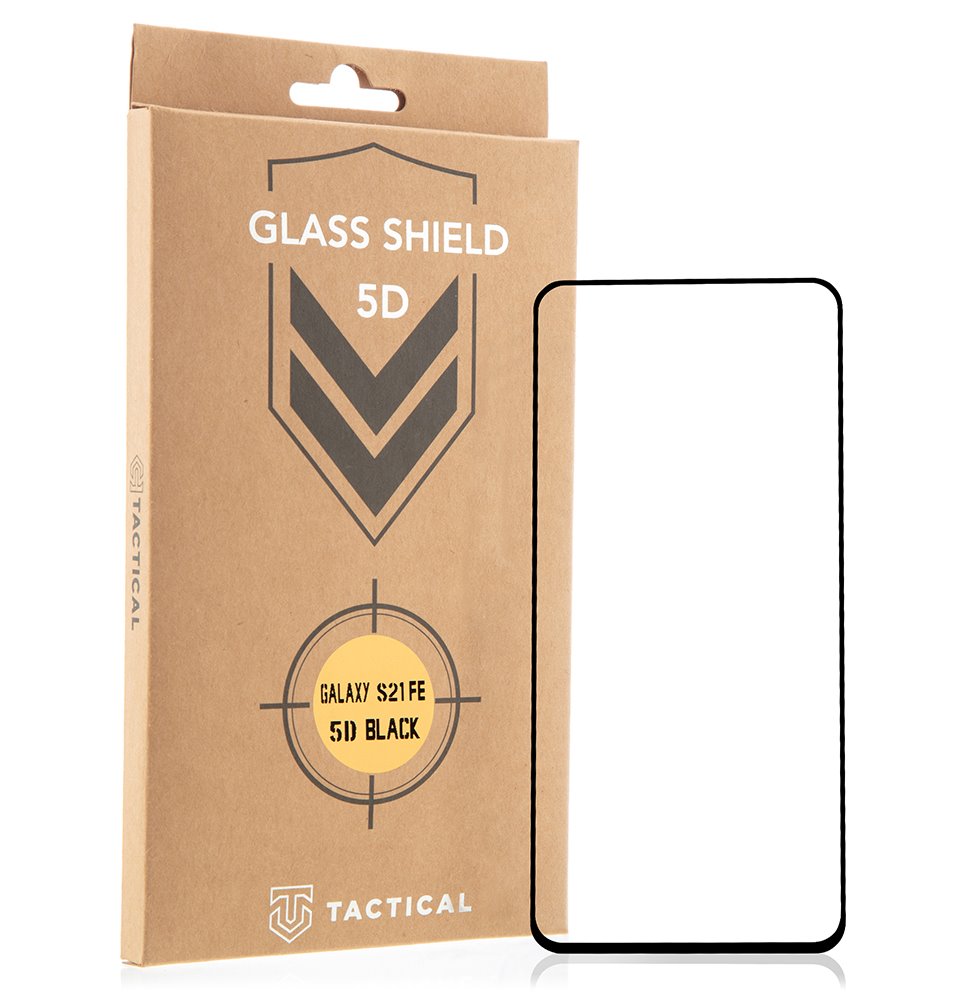 Levně Tactical Glass Shield 5D sklo pro Samsung Galaxy S21 FE 5G Black