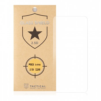 Tactical Glass Shield 2.5D sklo pro Poco X4 Pro 5G Clear 