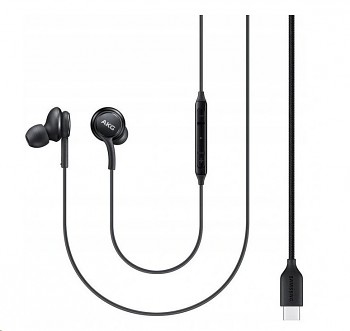EO-IG955BSE Samsung Stereo HF AKG Type C vč. ovládání Black (OOB Bulk)