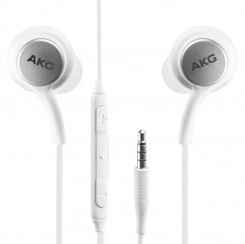 EO-IG955BWE Samsung Stereo HF AKG 3,5mm vč. ovládání White (OOB Bulk)