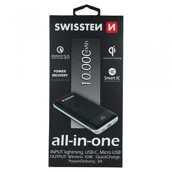 Swissten all-in-one power bank 10000 mah 