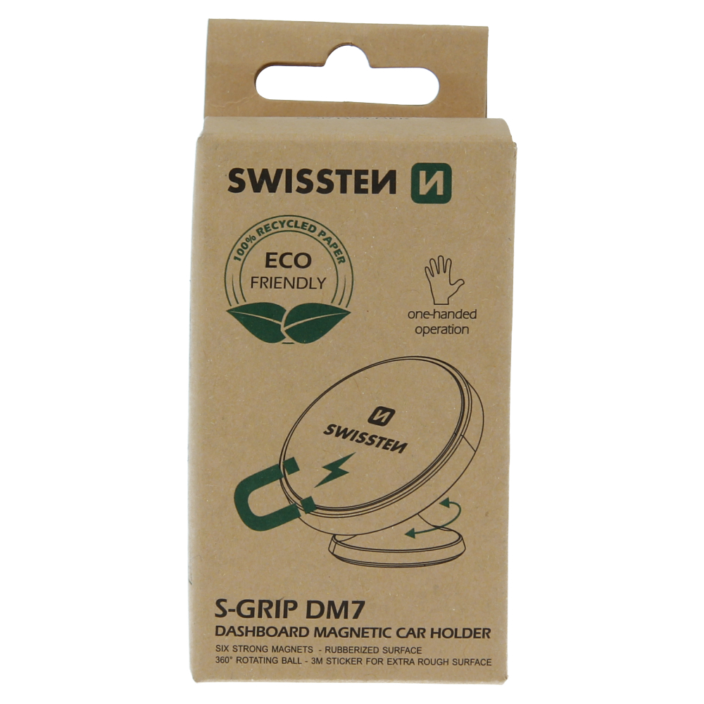 Levně Magnetický držák do auta swissten s-grip dashboard dm7 (eco balení)