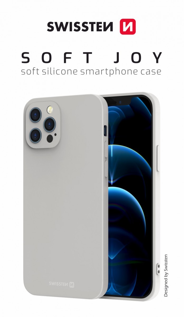 Levně Pouzdro swissten soft joy apple iphone 13 pro kamenně šedé