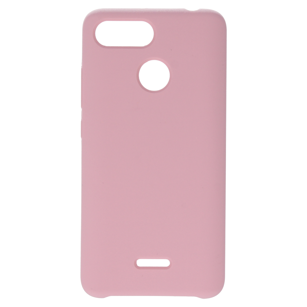 Levně Silikonové pouzdro swissten liquid xiaomi redmi 6 růžové