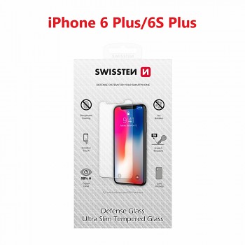 Ochranné temperované sklo swissten apple iphone 6 plus/6s plus re 2,5d