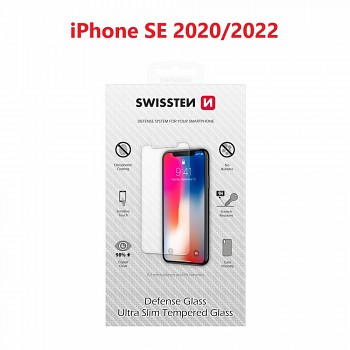 Ochranné temperované sklo swissten apple iphone se 2020/se 2022 re 2,5d