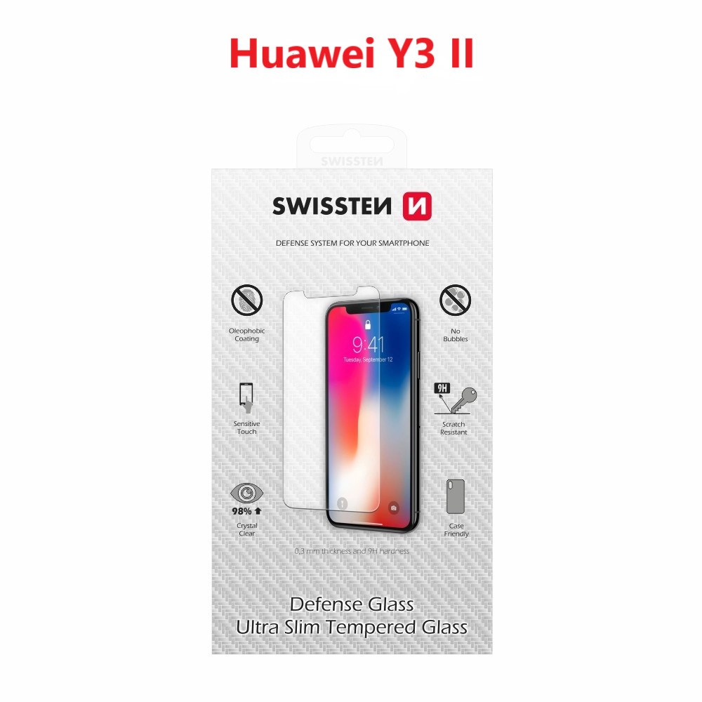 Tvrzené sklo Swissten huawei y3 ii