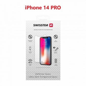 Ochranné temperované sklo swissten apple iphone 14 pro re 2,5d