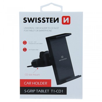 Držák do auta na tablet swissten s-grip t1-cd1