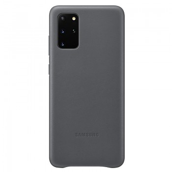 EF-VG985LJE Samsung Kožený Kryt pro Galaxy S20+ Gray