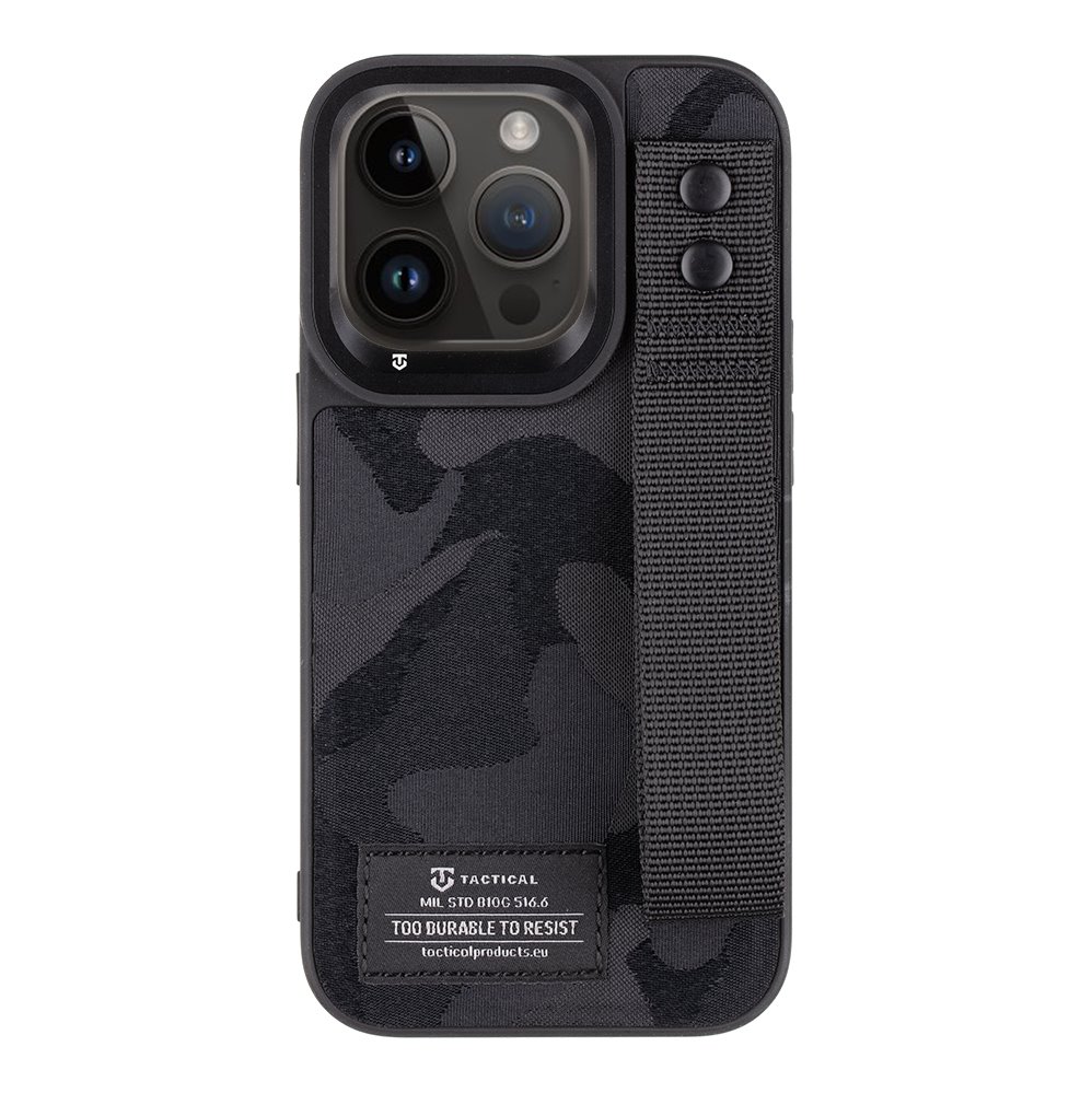 Tactical Camo Troop Kryt pro Apple iPhone 14 Pro Black ProMobily.cz