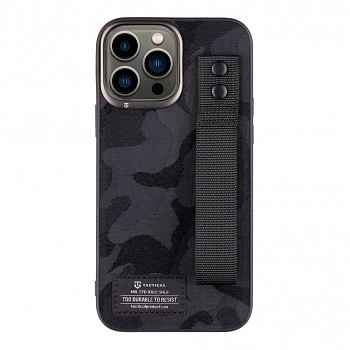 Tactical Camo Troop Kryt pro Apple iPhone 13 Pro Max Black