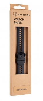 Tactical 444 Silikonový Řemínek pro Huawei Band 4 Black