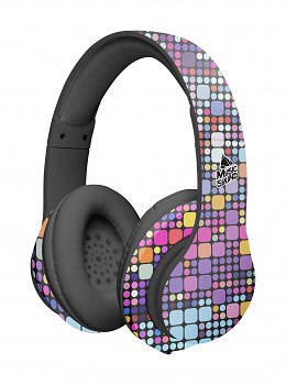 Bluetooth sluchátka MUSIC SOUND Headband BT BIG s hlavovým mostem a mikrofonem, vzor 4