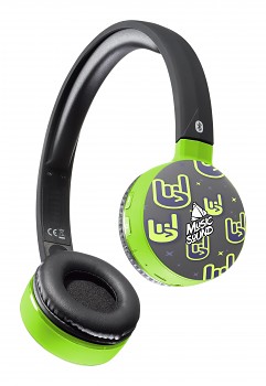 Bluetooth sluchátka MUSIC SOUND s hlavovým mostem a mikrofonem, vzor 3