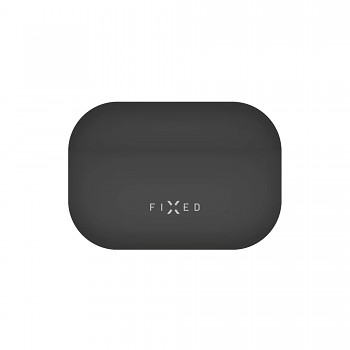 Ultratenké silikonové pouzdro FIXED Silky pro Apple Airpods Pro, černé