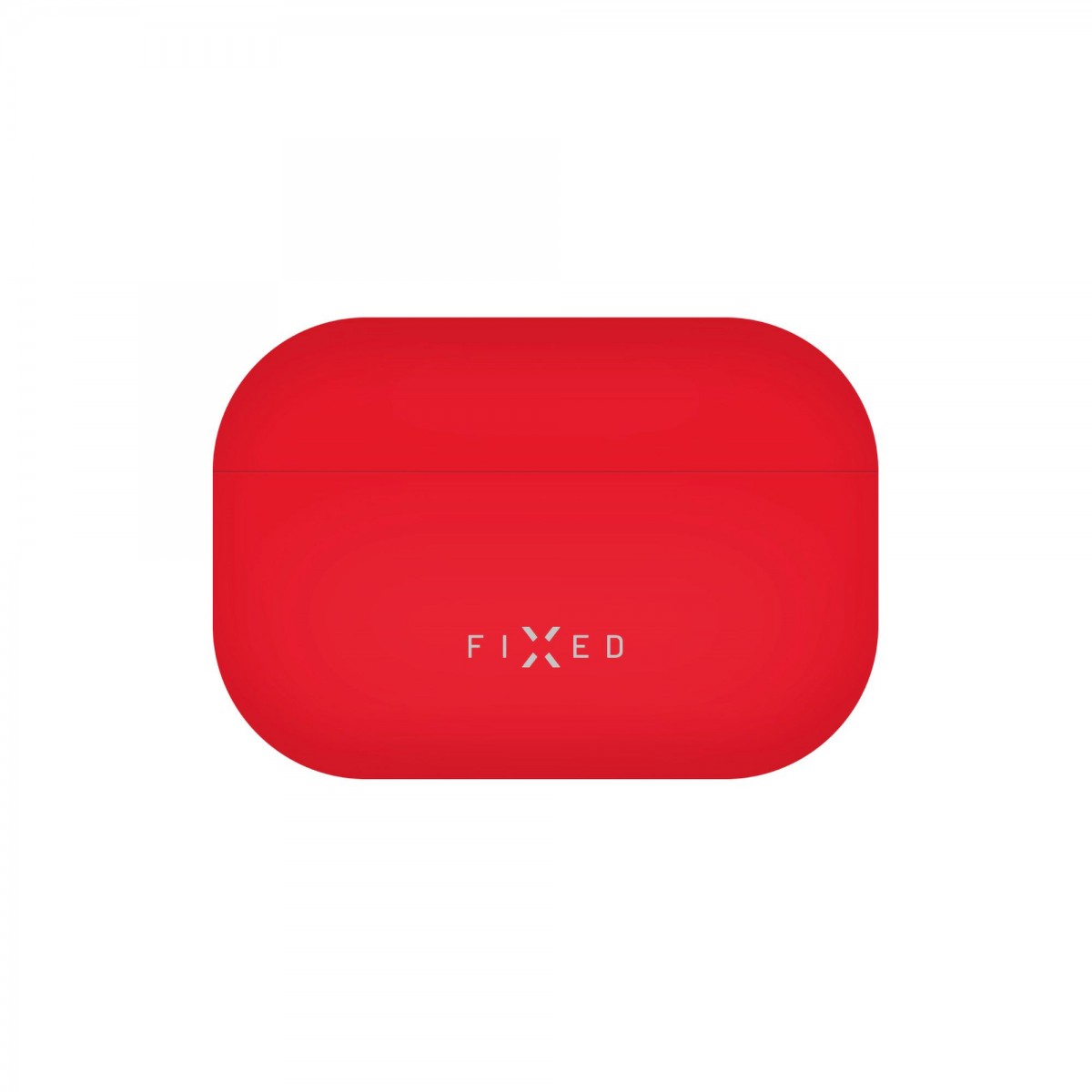 Levně Ultratenké silikonové pouzdro FIXED Silky pro Apple AirPods Pro 2, červené