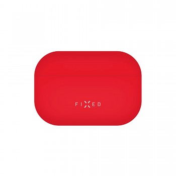 Ultratenké silikonové pouzdro FIXED Silky pro Apple AirPods Pro 2, červené