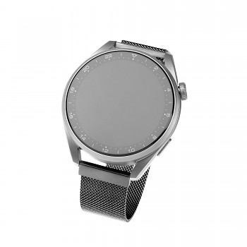 Síťovaný nerezový řemínek FIXED Mesh Strap s Quick Release 20mm pro smartwatch, černý