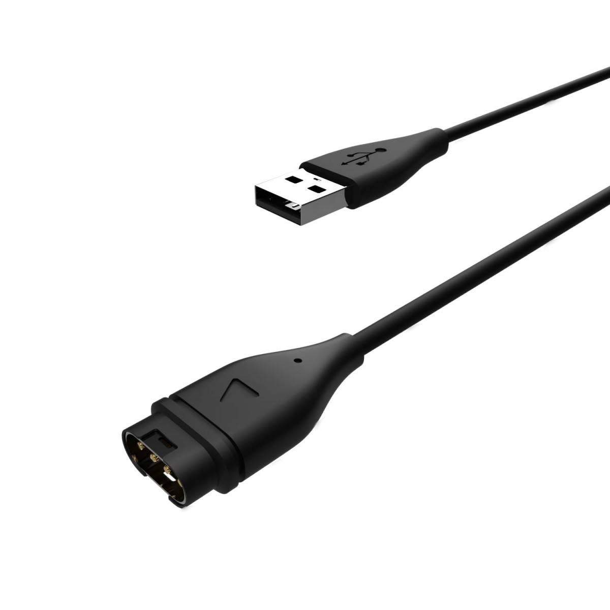 Levně Nabíjecí USB kabel FIXED pro smartwatch Garmin, černý