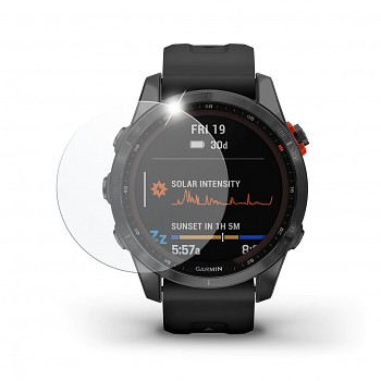 Ochranné tvrzené sklo FIXED pro smartwatch Garmin Fenix 7S Standart Edition, 2ks v balení, čiré