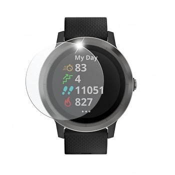 Ochranné tvrzené sklo FIXED pro smartwatch Garmin vivoActive3 Optic, 2 ks v balení, čiré