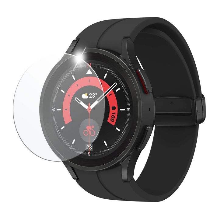 Levně Ochranné tvrzené sklo FIXED pro smartwatch Samsung Galaxy Watch5 Pro 45mm, 2 ks v balení, čiré