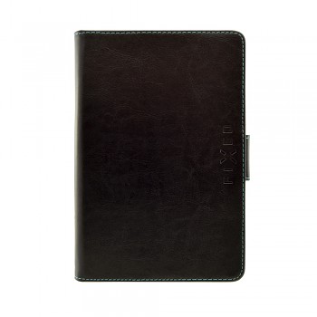 Pouzdro pro 7-8" tablety FIXED Novel Tab se stojánkem, PU kůže, černé