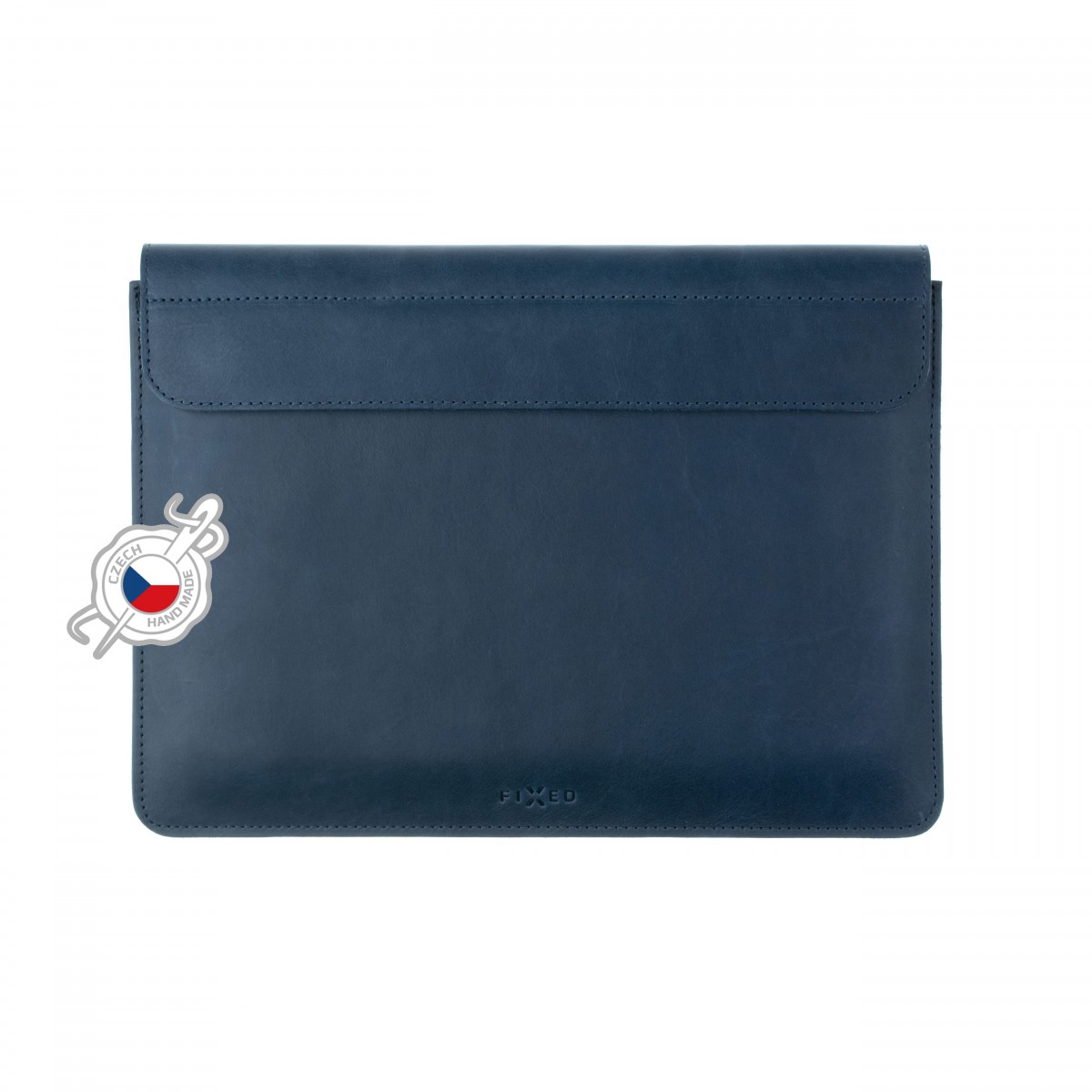 Kožené pouzdro FIXED Oxford pro Apple iPad 9,7" (2016/2017/2018), iPad Air, IPad Air 2, iPad Pro 9,7" (2016), modré