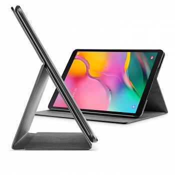 Pouzdro se stojánkem CellularLine FOLIO pro Samsung Galaxy Tab A 10.1 (2019), černé