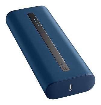 Powerbanka Cellularline Thunder 20 000 mAh, modrá