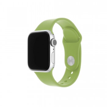 Set silikonových řemínků FIXED Silicone Strap pro Apple Watch 38/40/41mm, mentolový