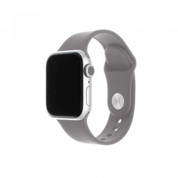 Set silikonových řemínků FIXED Silicone Strap pro Apple Watch 38/40/41mm, světle šedý