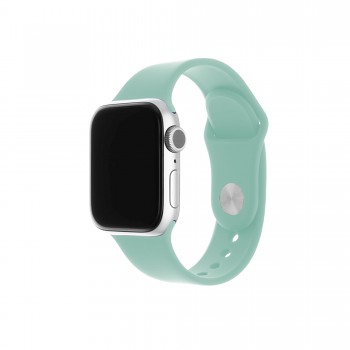 Set silikonových řemínků FIXED Silicone Strap pro Apple Watch 38/40/41mm, světle zelený