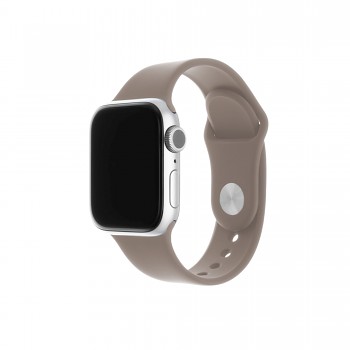 Set silikonových řemínků FIXED Silicone Strap pro Apple Watch 42/44/45/49mm, tmavě šedý