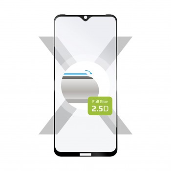 Ochranné tvrzené sklo FIXED Full-Cover pro Nokia 5.3, lepení přes celý displej, černé