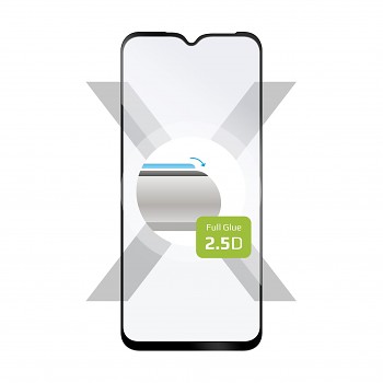 Ochranné tvrzené sklo FIXED Full-Cover pro Samsung Galaxy A14 5G, lepení přes celý displej, černé