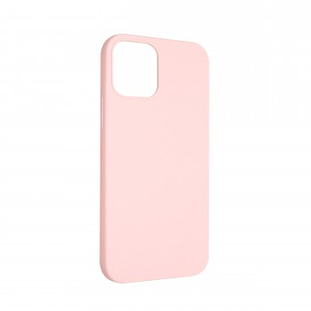 Zadní pogumovaný kryt FIXED Story pro Apple iPhone 12/12 Pro, růžový