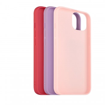 3x set pogumovaných krytů FIXED Story pro Apple iPhone 13, v různých barvách, variace 1