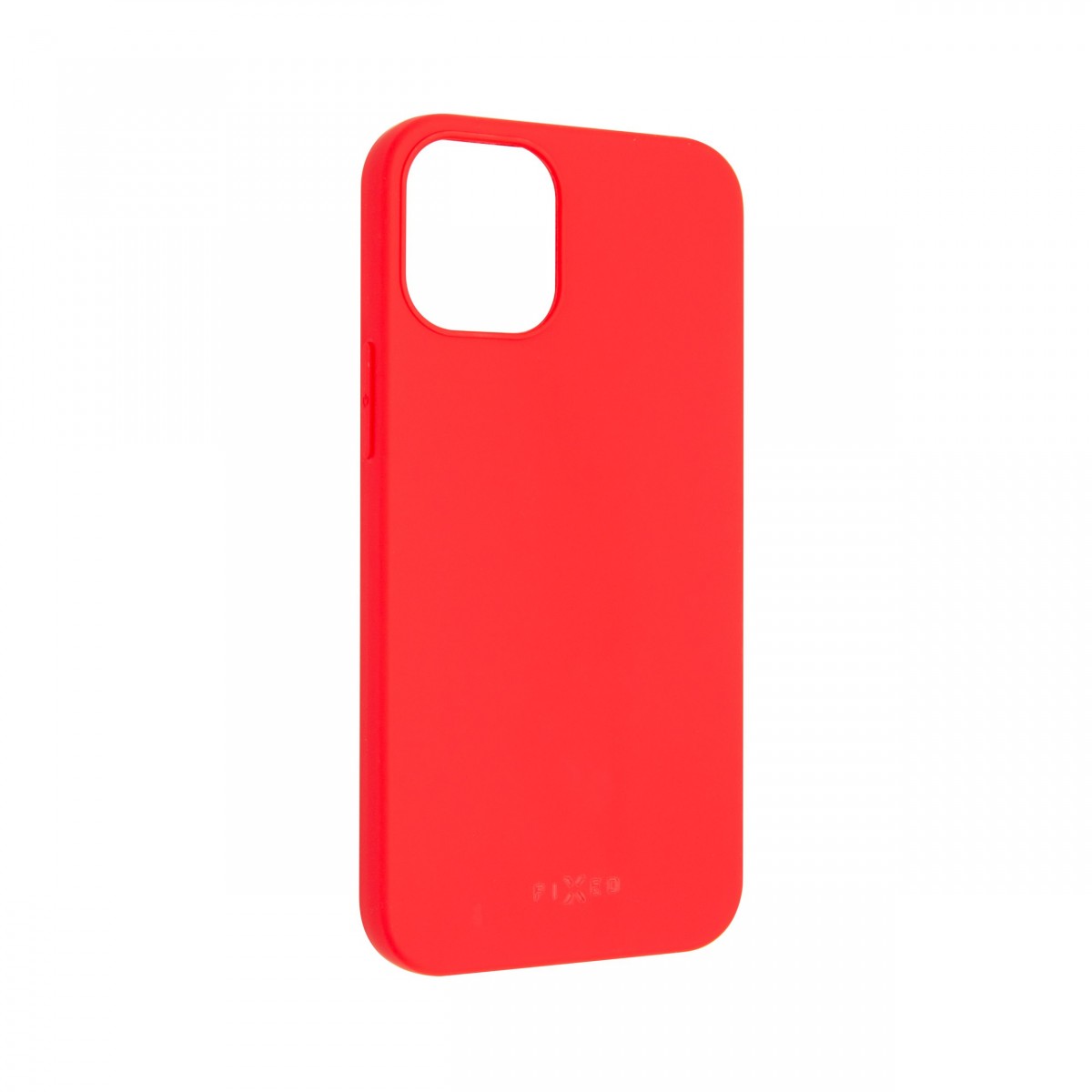 Levně Zadní pogumovaný kryt FIXED Story pro Apple iPhone 13 Mini, červený
