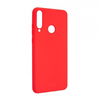 Zadní pogumovaný kryt FIXED Story pro Huawei Y6p, červený