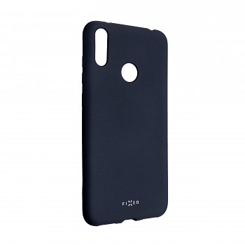 Zadní pogumovaný kryt FIXED Story pro Huawei Y7 (2019), modrý
