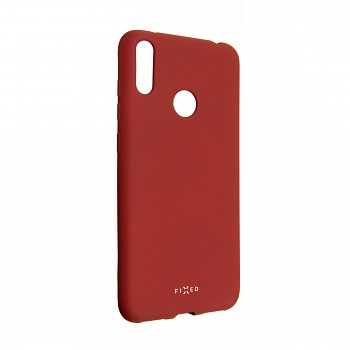 Zadní pogumovaný kryt FIXED Story pro Huawei Y7 (2019), červený