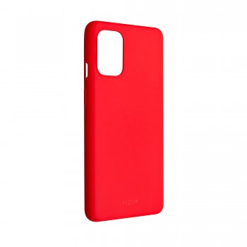 Zadní pogumovaný kryt FIXED Story pro OnePlus 8T, červený